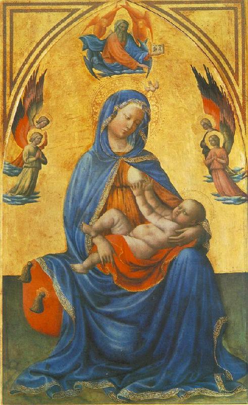 MASOLINO da Panicale Madonna with the Child  s oil painting image